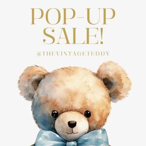 Pop-up Sale! @thevintageteddy